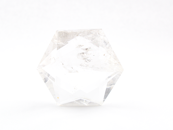 Clear Quartz Hexagon