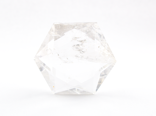 Clear Quartz Hexagon