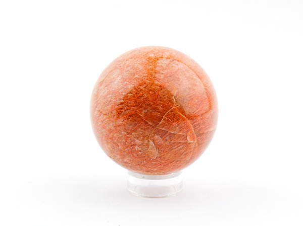 Peach Moonstone Sphere