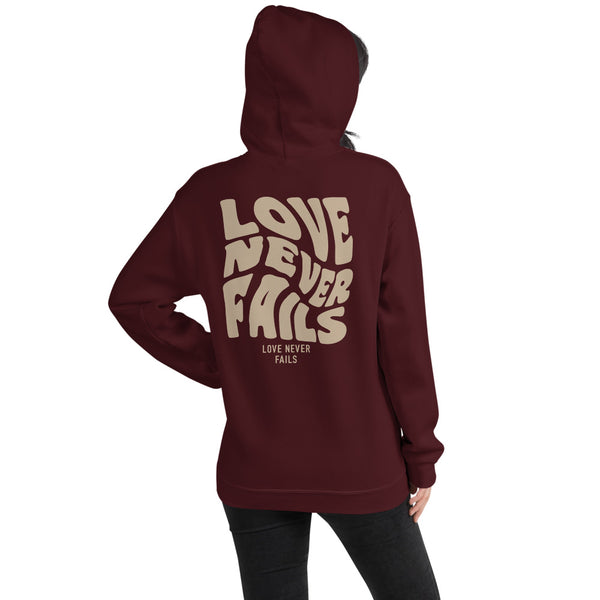 Love Never Fails  Hoodie