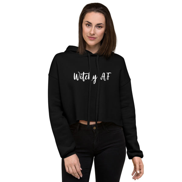 Witchy AF Crop Hoodie