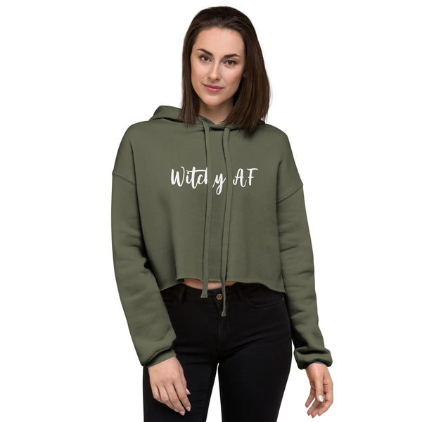 Witchy AF Crop Hoodie