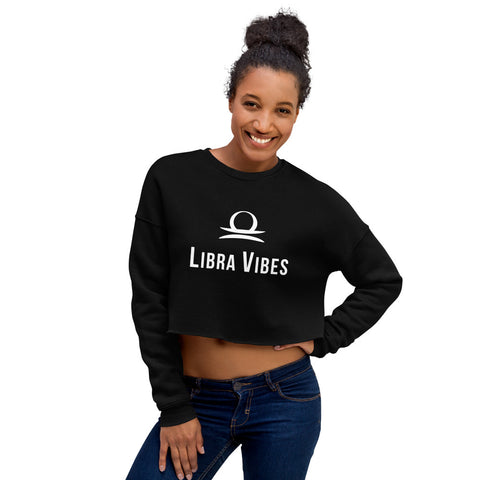 Libra Vibes Crop Sweat-t