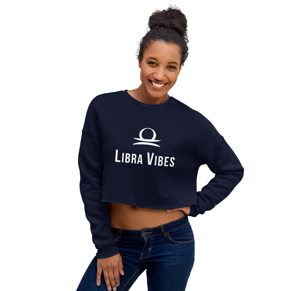 Libra Vibes Crop Sweat-t