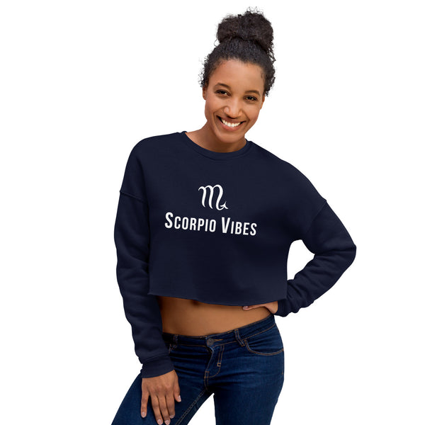 Scorpio Vibes Crop Sweat-t